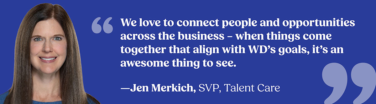 Jen Merkich, SVP, Talent Care at WD Partners