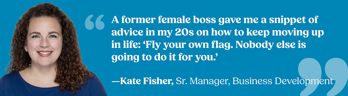 Kate Fisher, Sr. Manager, Business Development at WD Partners
