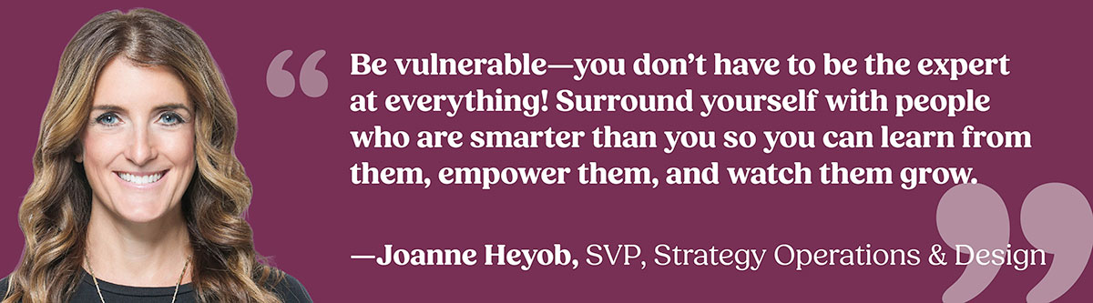 Joanne Heyob, SVP, Strategy Operations & Design at WD Partners