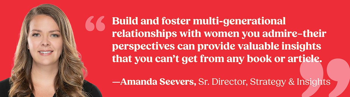 Amanda Seevers, Sr. Director, Strategy & Insights at WD Partners