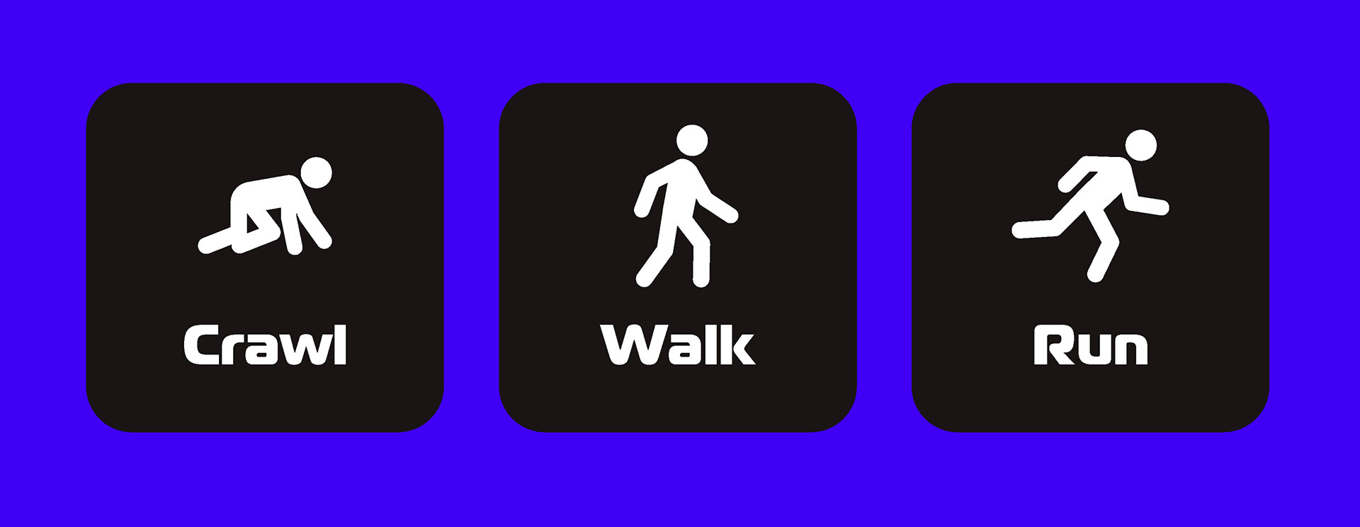 Crawl, Walk, Run